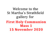 2020 November - St Martha's First Holy Communion 01 - 15 Nov