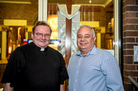 Fr. Jacek Cichy (Fr. Jack) & Jason, parish acolylte